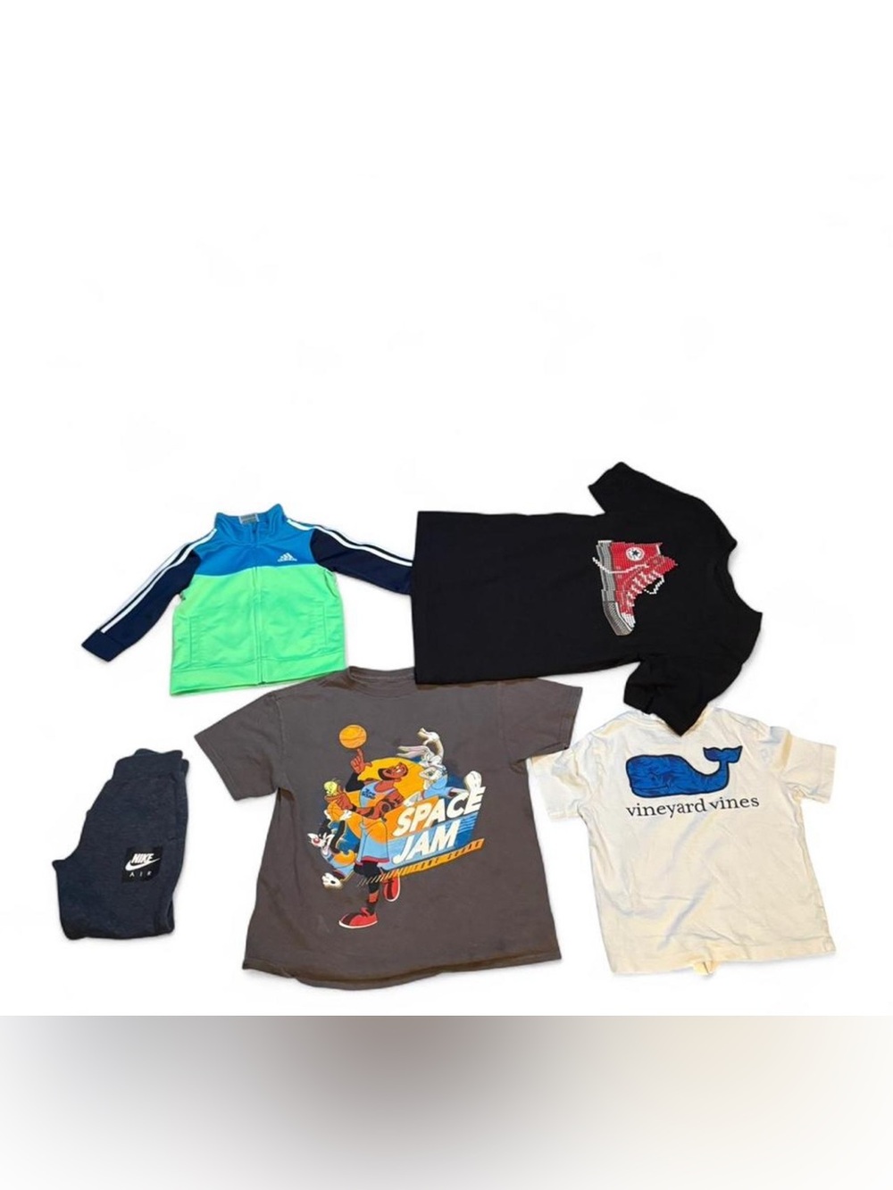 Kids clothing lot Vineyard vines, Bluey, Stranger Things, Nike, Adidas and more - Picture 4 of 5